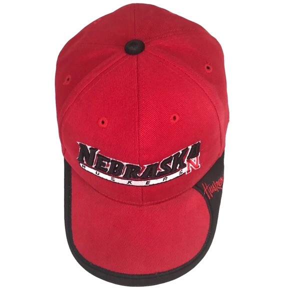 Nebraska Cornhuskers Starter Baseball Hat Cap Huskers Adjustable Strapback Vtg - Picture 5 of 10